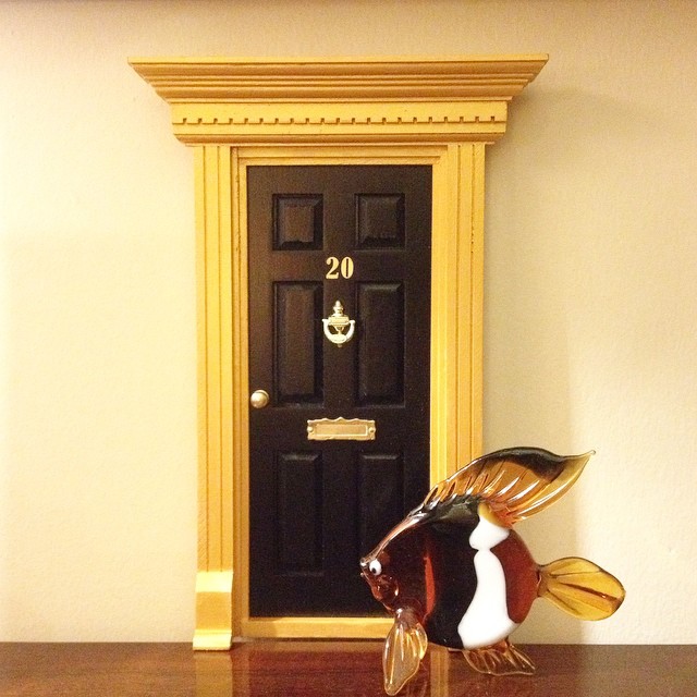 Puerta ratoncito Pérez para la tienda de decoración Imagentalia, Madrid