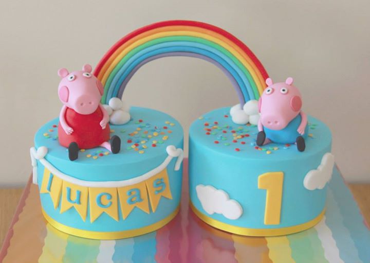 Oui Oui-tarta pepa pig-casa golosa