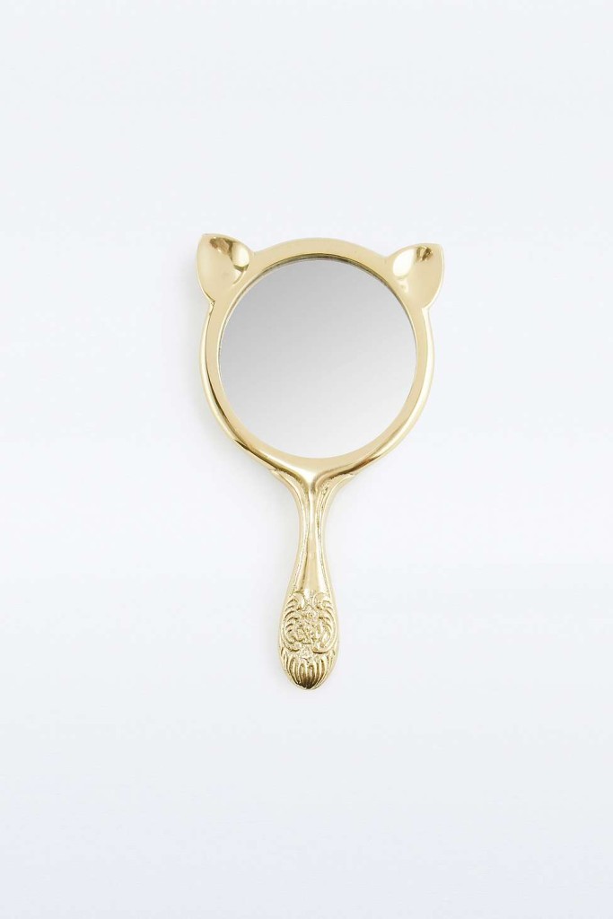 Oui Oui-regalos amantes de los gatos-espejito magico forma gato