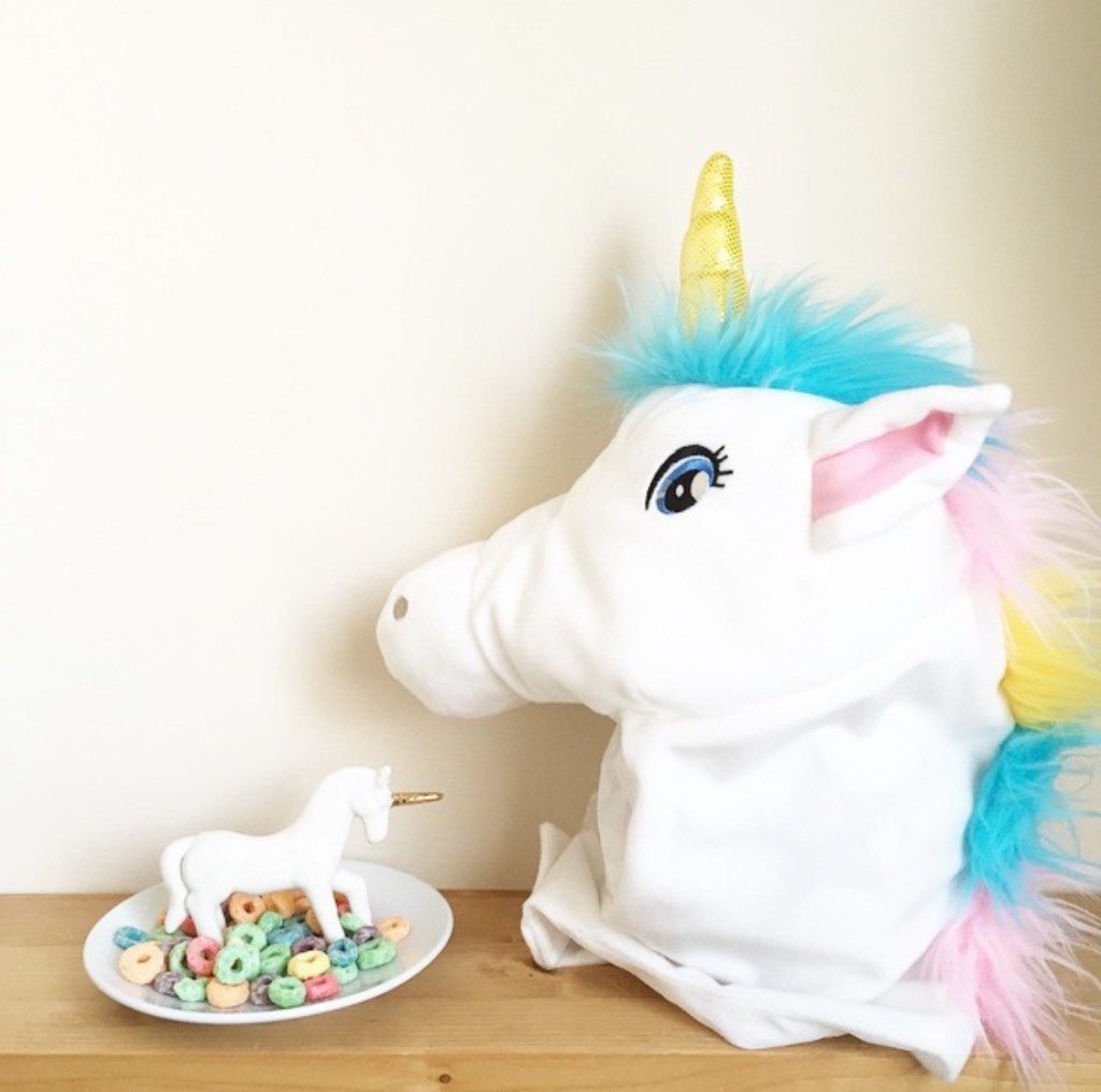 Oui Oui-cabeza unicornio hm-disfraz unicornio