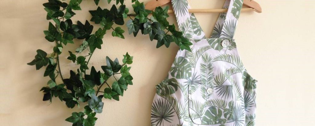 Oui Oui-peto bebe estampado tropical-bolsa carrito bebe estampado tropical-bebes erase una vez