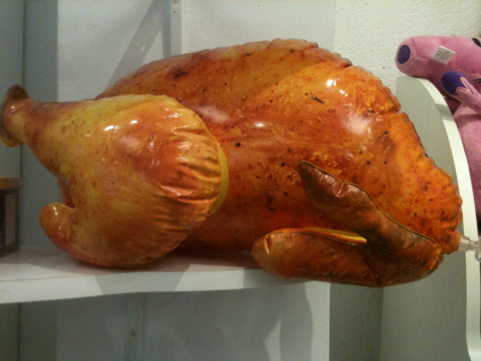 Oui Oui-Accion de Gracias-pavo hinchable