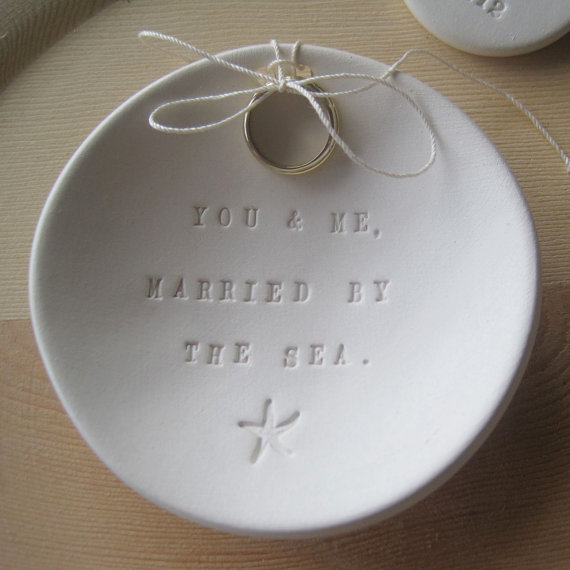 Oui Oui-plato anillos-paloma´s nest-porta anillos-boda playa